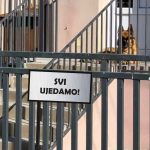 Tabla Čuvaj se psa - Svi ujedamo!