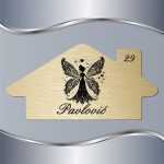 Pločica za vrata Butterfly girl - Slika 3
