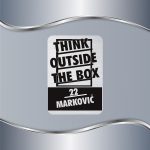 Pločica za vrata Think outside the box