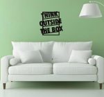 Zidna dekoracija Think outside the box - Slika 2