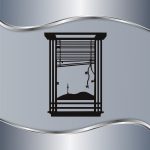 Zidna dekoracija Window view