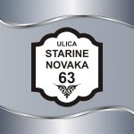 Tabla sa nazivom ulice - MODEL 6 - Slika 4