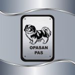 Tabla Čuvaj se psa - Pekinezer - Slika 2